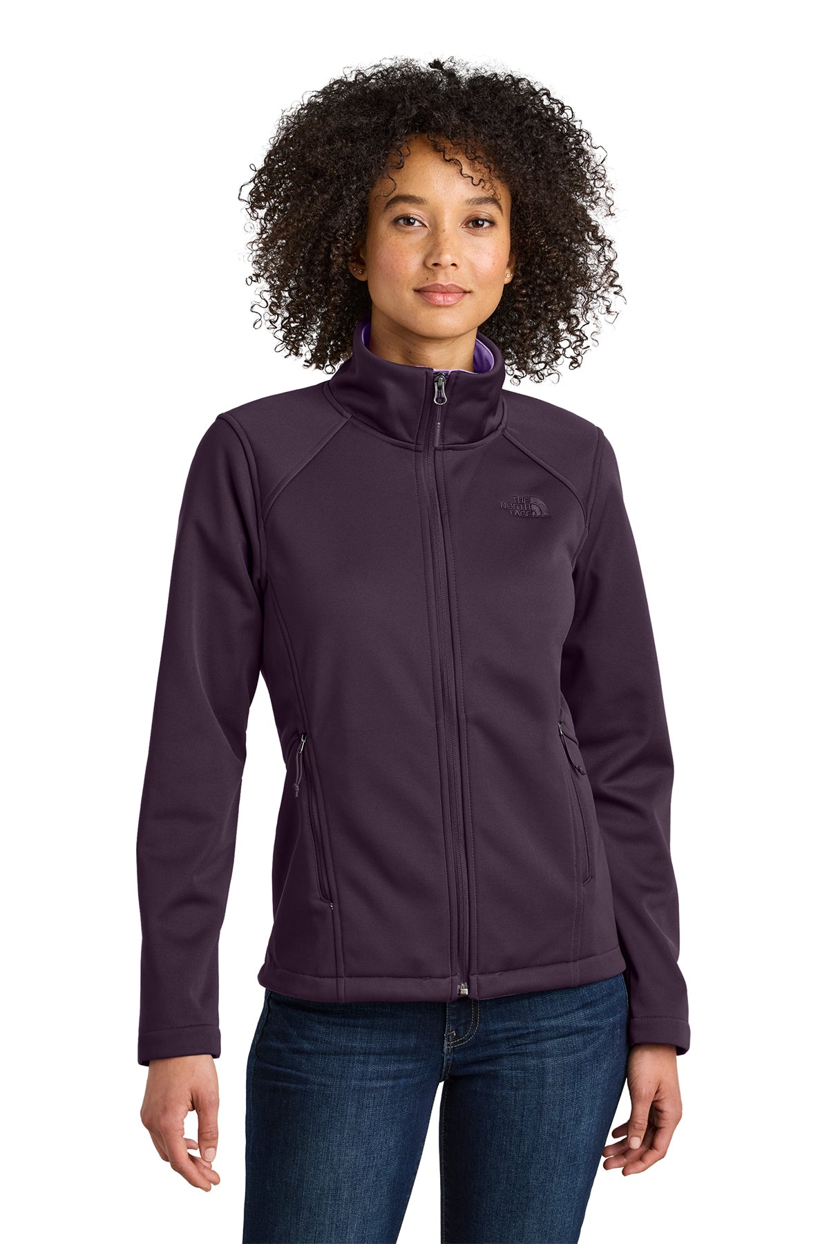 Ridgewall Soft North Face Women's Softshell Jacket Custom