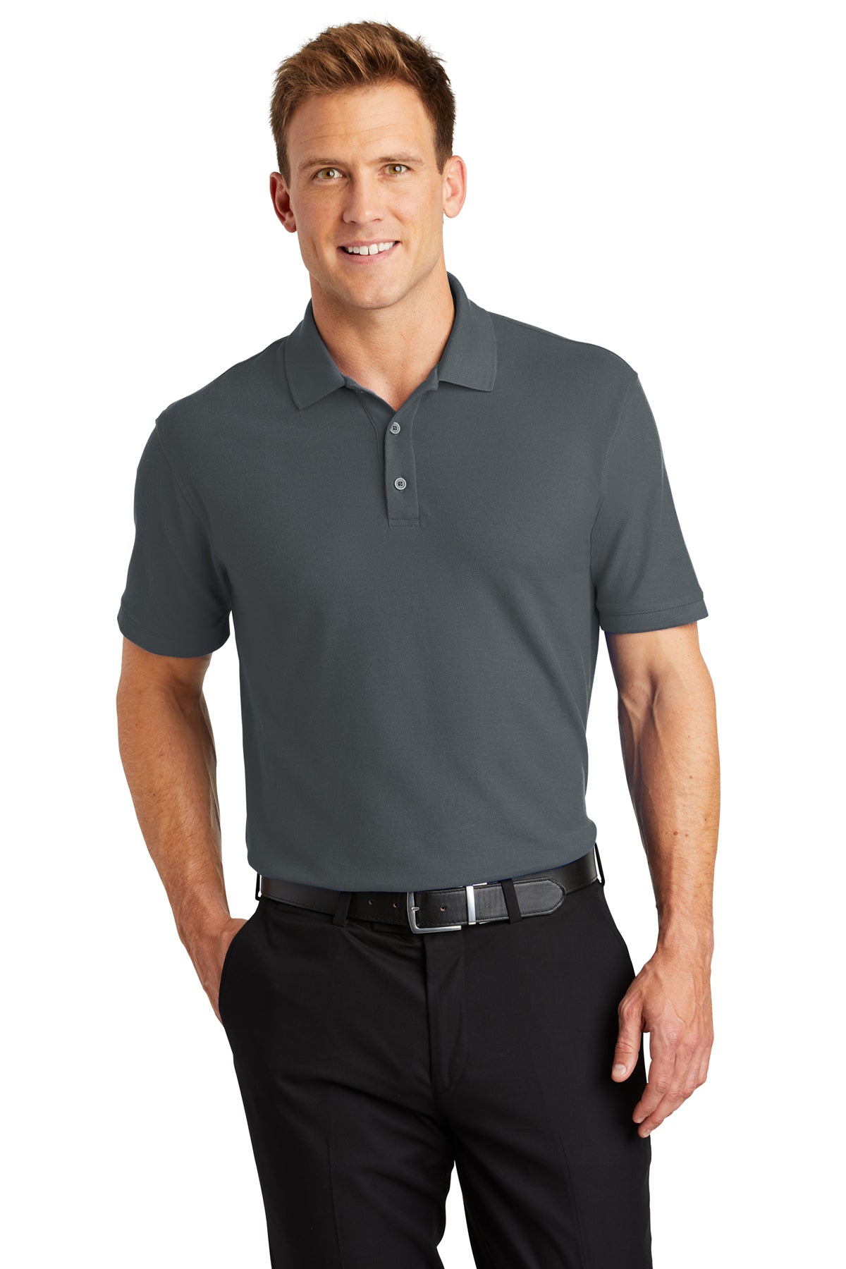 Men's Port Authority® Core Classic Pique Polo 2024