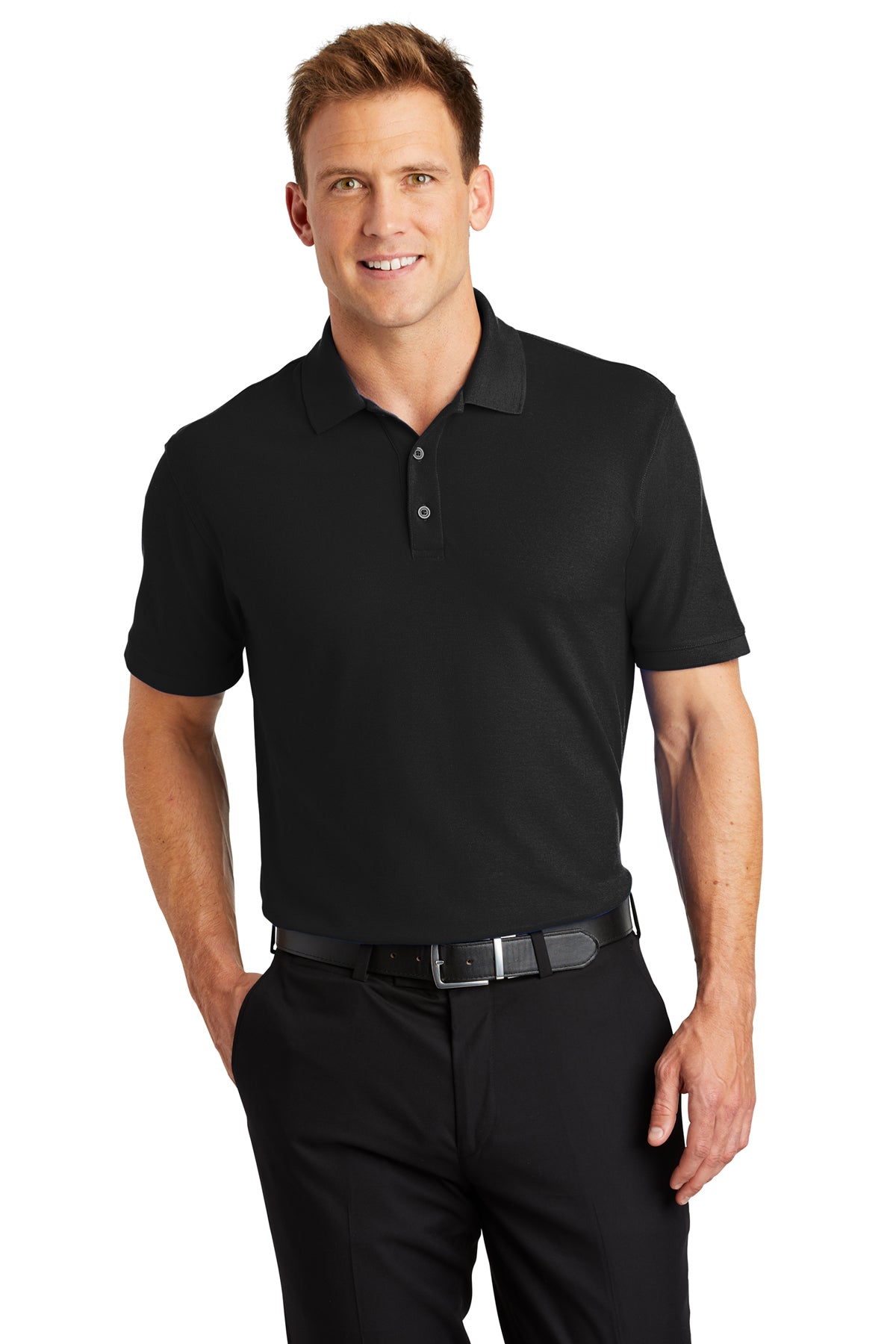Men's Port Authority® Core Classic Pique Polo 2024