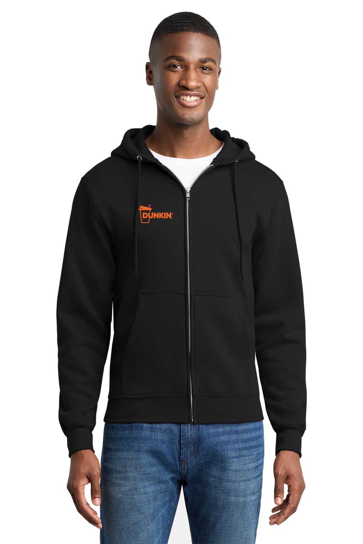 Port & Co™ Core Fleece Full-Zip Hooded Sweatshirt