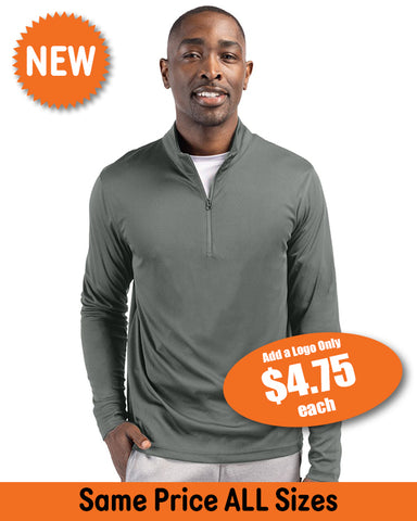 Men's Clique Spin Eco Performance Half Zip Pullover