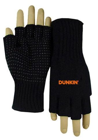 NEW Updated FINGERLESS DRIVE THRU GRIPPER GLOVES "3 Pack" WITH THE DUNKIN'' LOGO