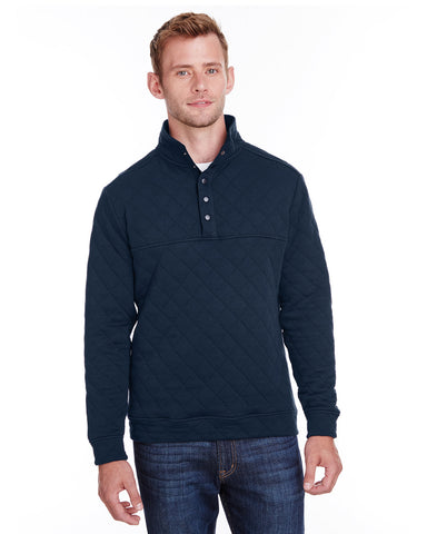 J America Adult Quilted Snap Pullover